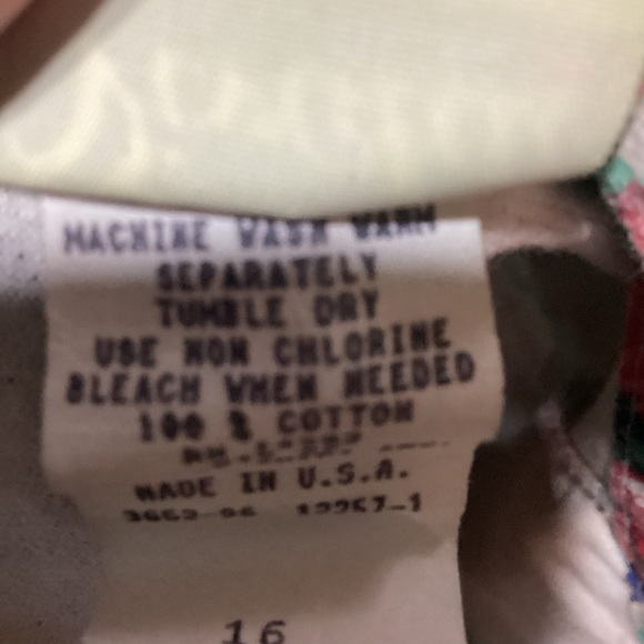 Vivaldi Jeanswear Vintage Women’s Floral Denim Shorts, size 16 - Picture 8 of 8